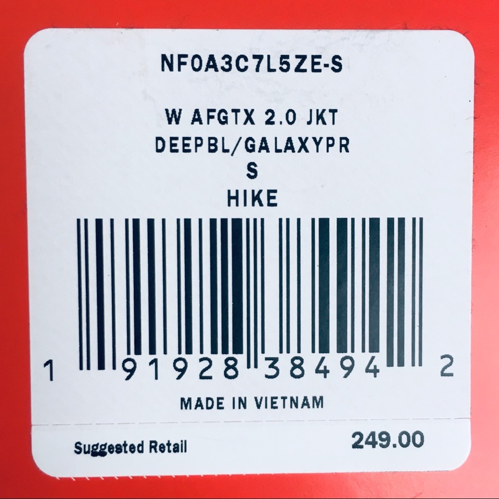New The North Face Hike Apex Hooded Jacket Small - Picture 3 of 9